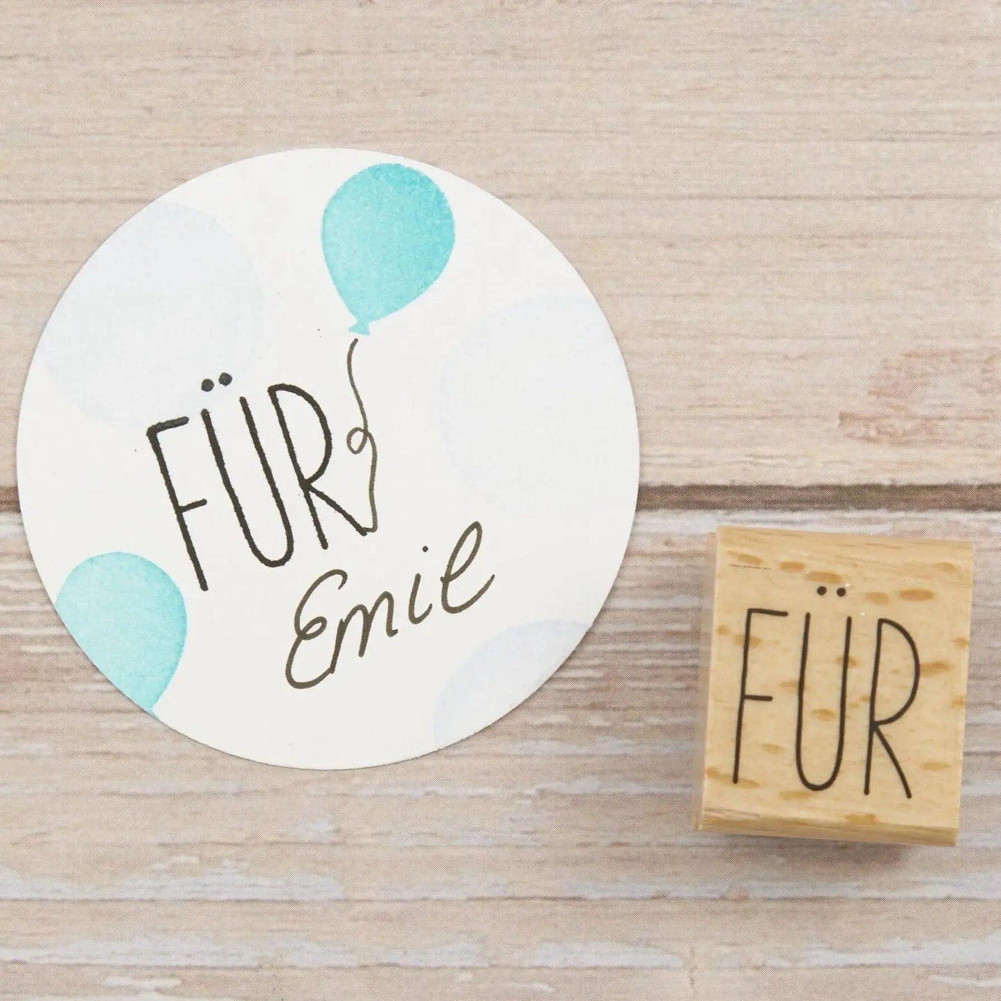 Stempel FÜR - IN LOVE WITH PAPER