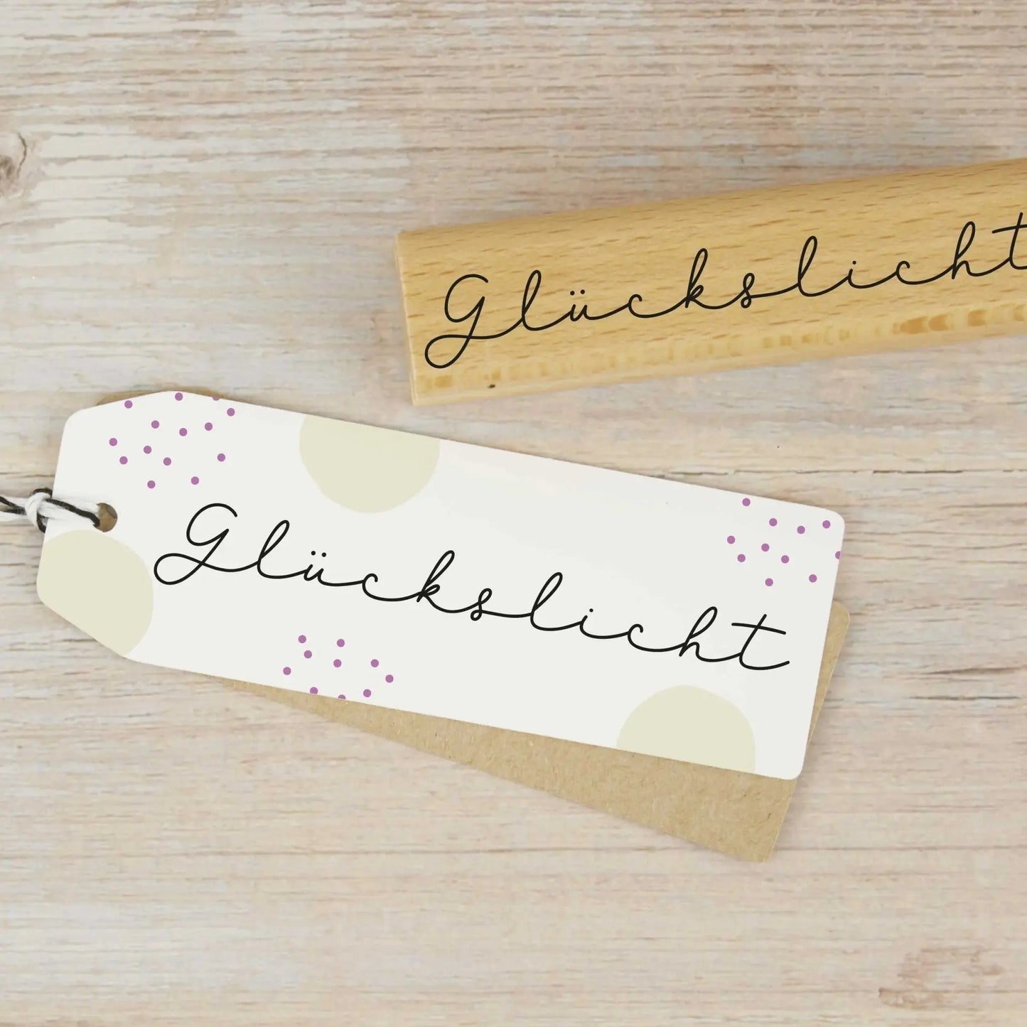 Stempel "Glückslicht" - IN LOVE WITH PAPER
