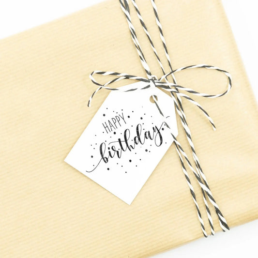 Stempel "Happy Birthday" mit Konfetti - IN LOVE WITH PAPER