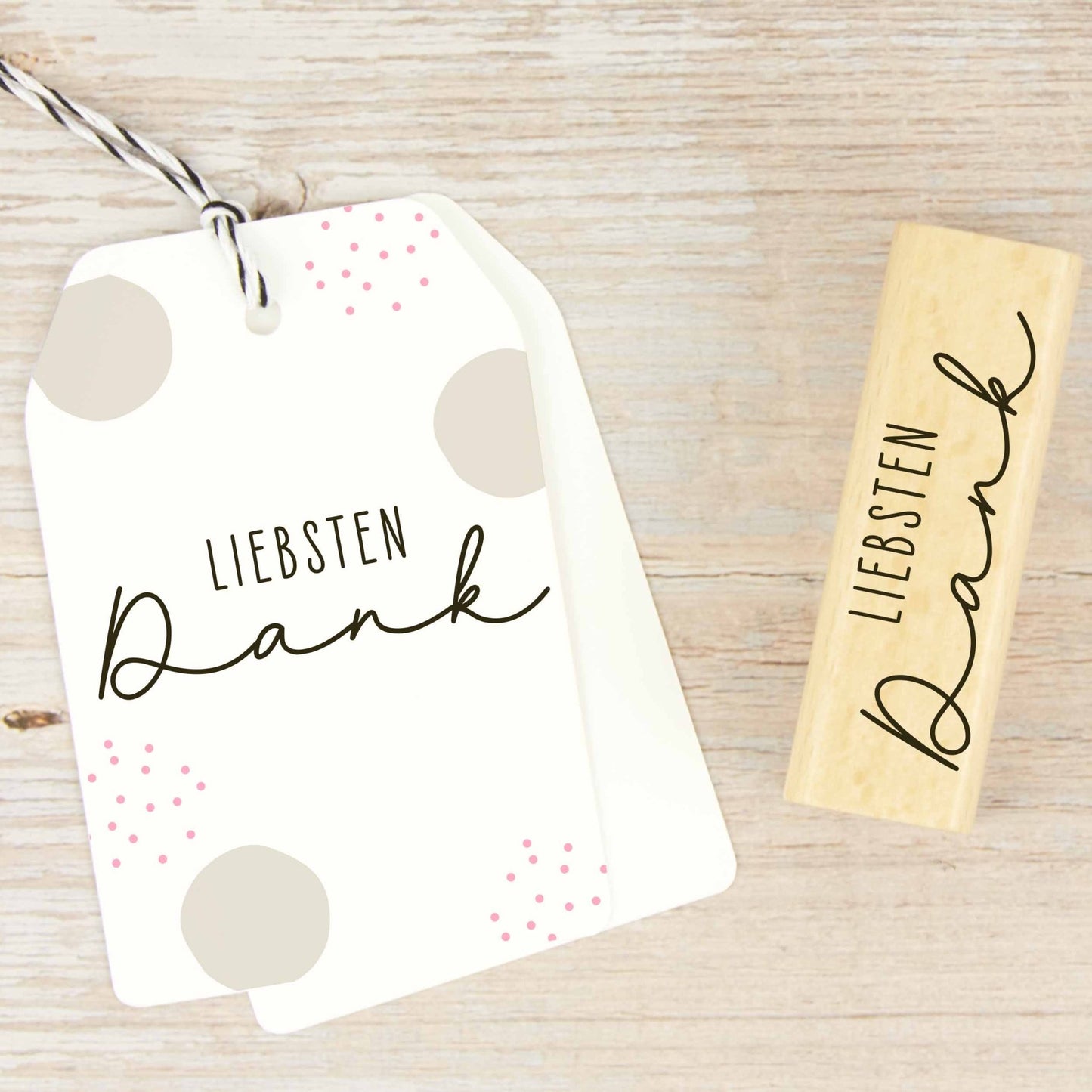 Stempel "Liebsten Dank" - IN LOVE WITH PAPER