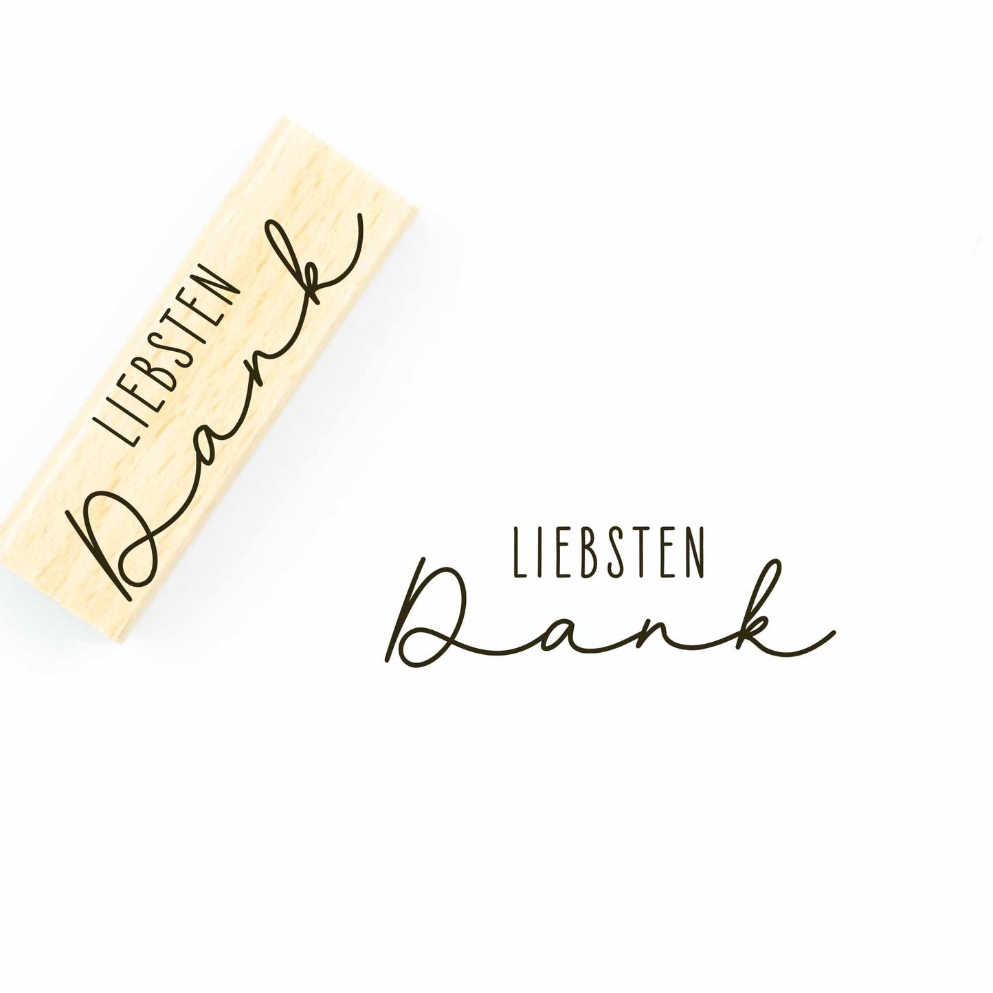 Stempel "Liebsten Dank" - IN LOVE WITH PAPER