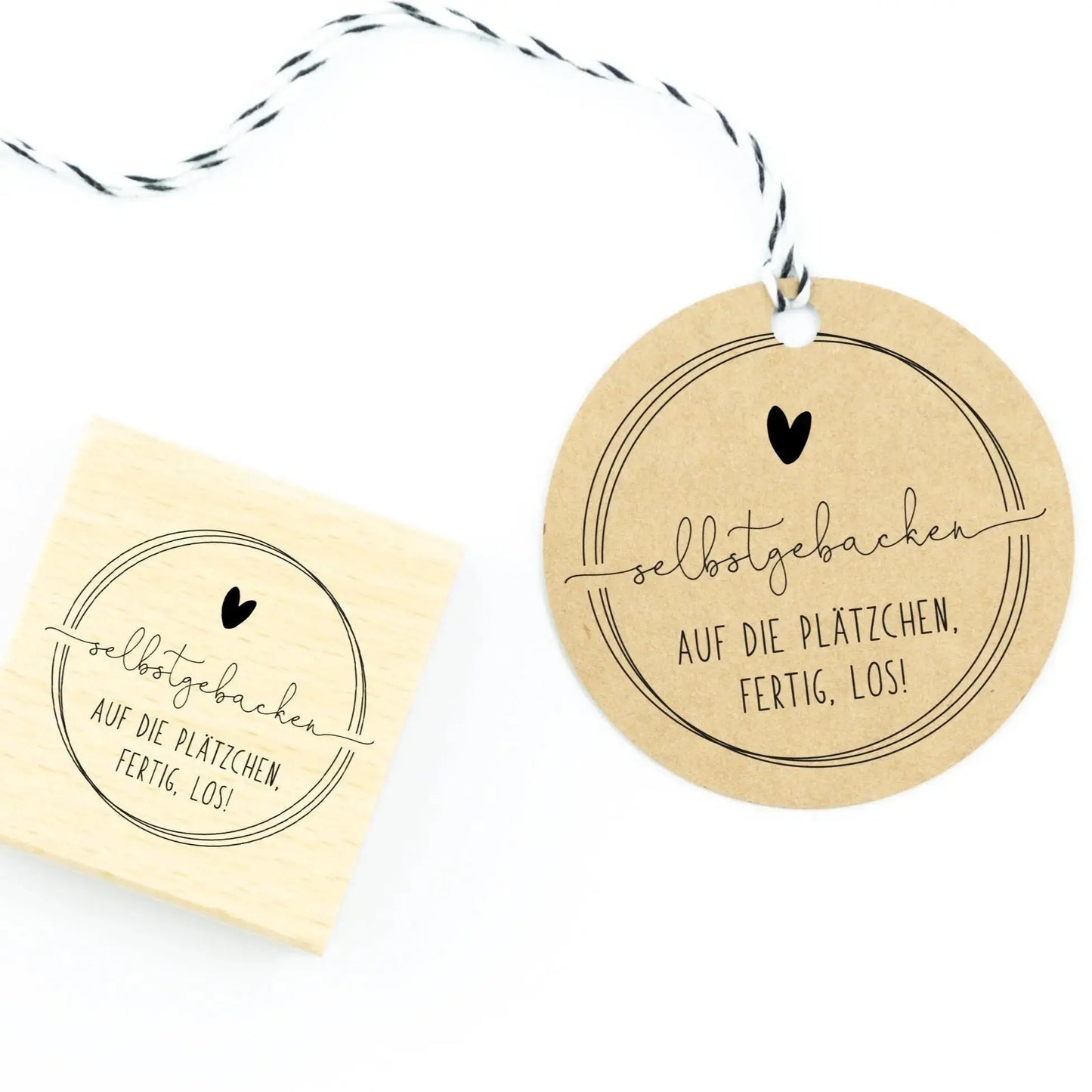 Stempel "Selbstgebacken" - IN LOVE WITH PAPER