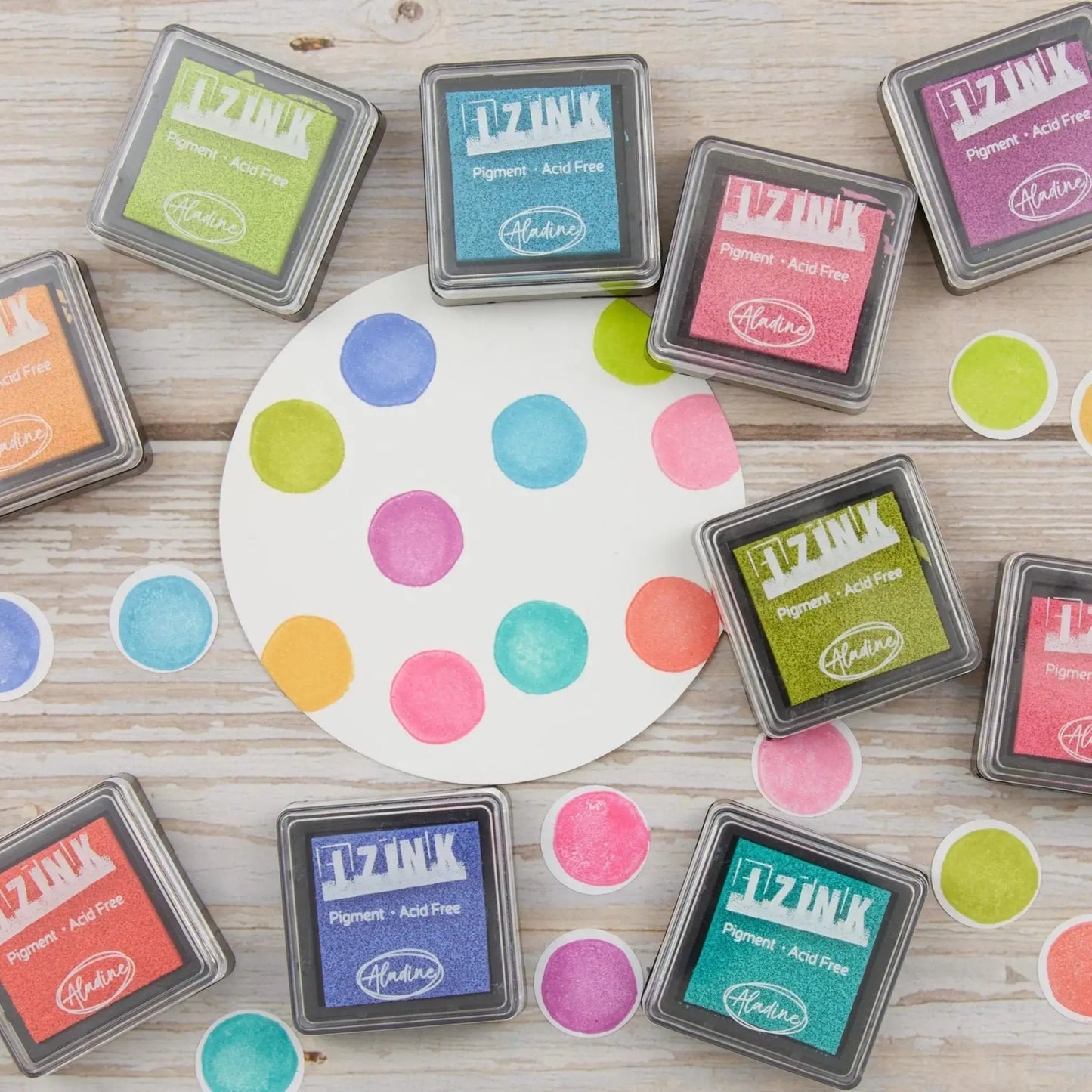 Stempelkissen-Set Knallig // Aladine iZink "Vitamine"