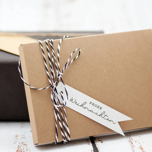 Weihnachtsstempel "Frohe Weihnachten", groß (WS08) - IN LOVE WITH PAPER