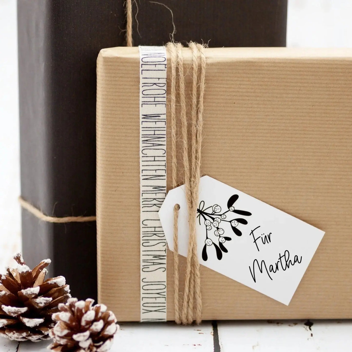 Weihnachtsstempel "Mistelstrauch" - IN LOVE WITH PAPER