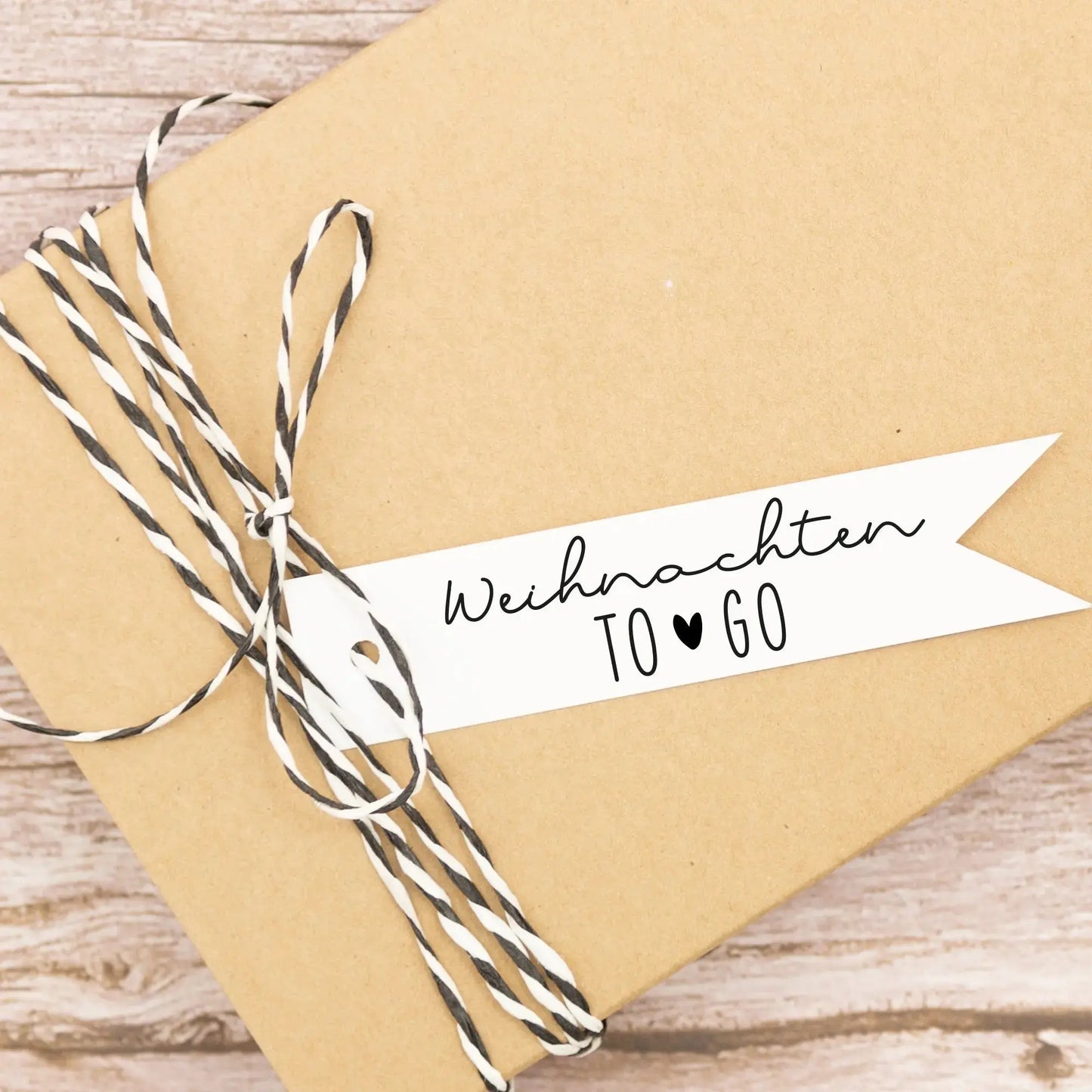 Weihnachtsstempel "Weihnachten To Go" (M065) - IN LOVE WITH PAPER