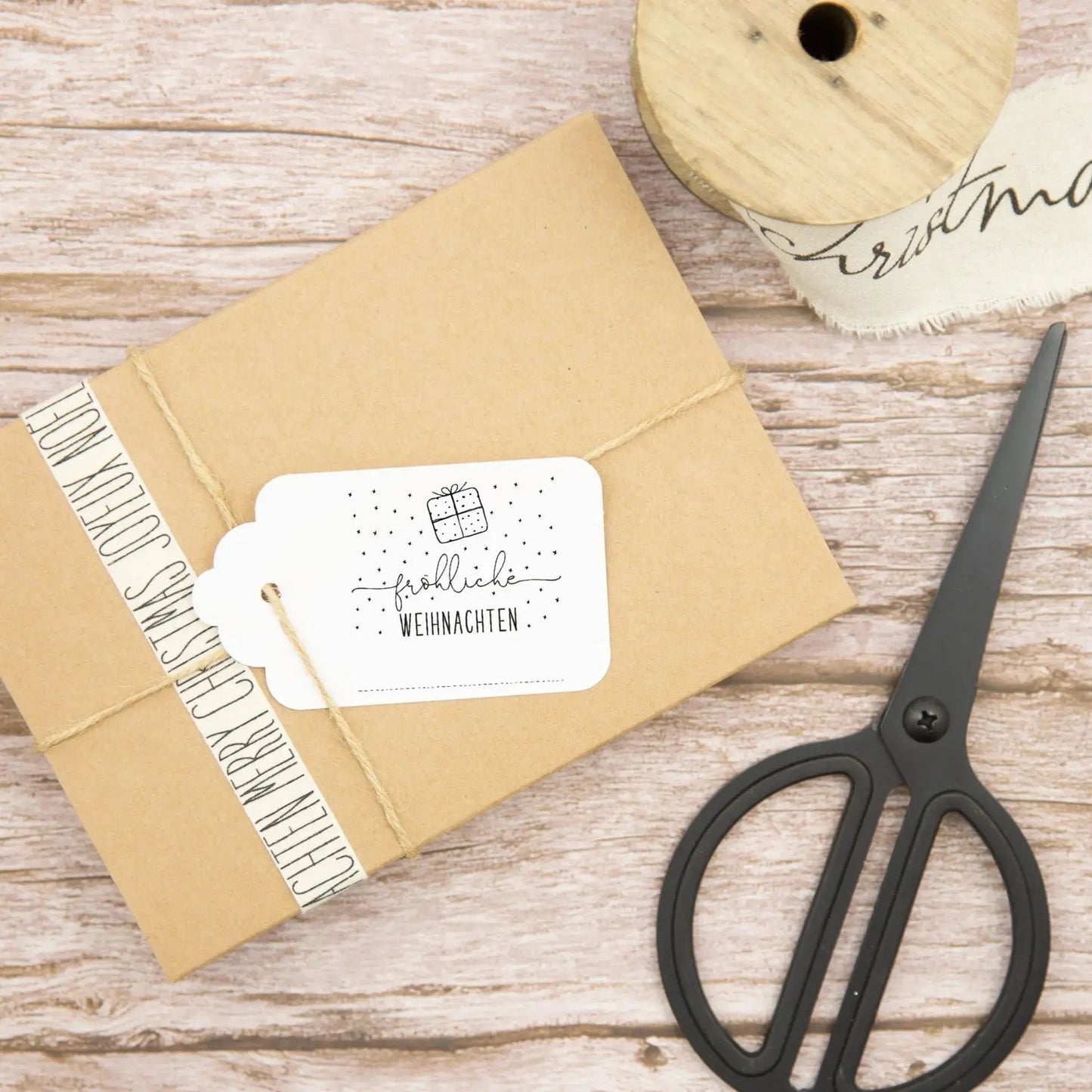 Weihnachtsstempel "Weihnachtsgeschenk" - IN LOVE WITH PAPER