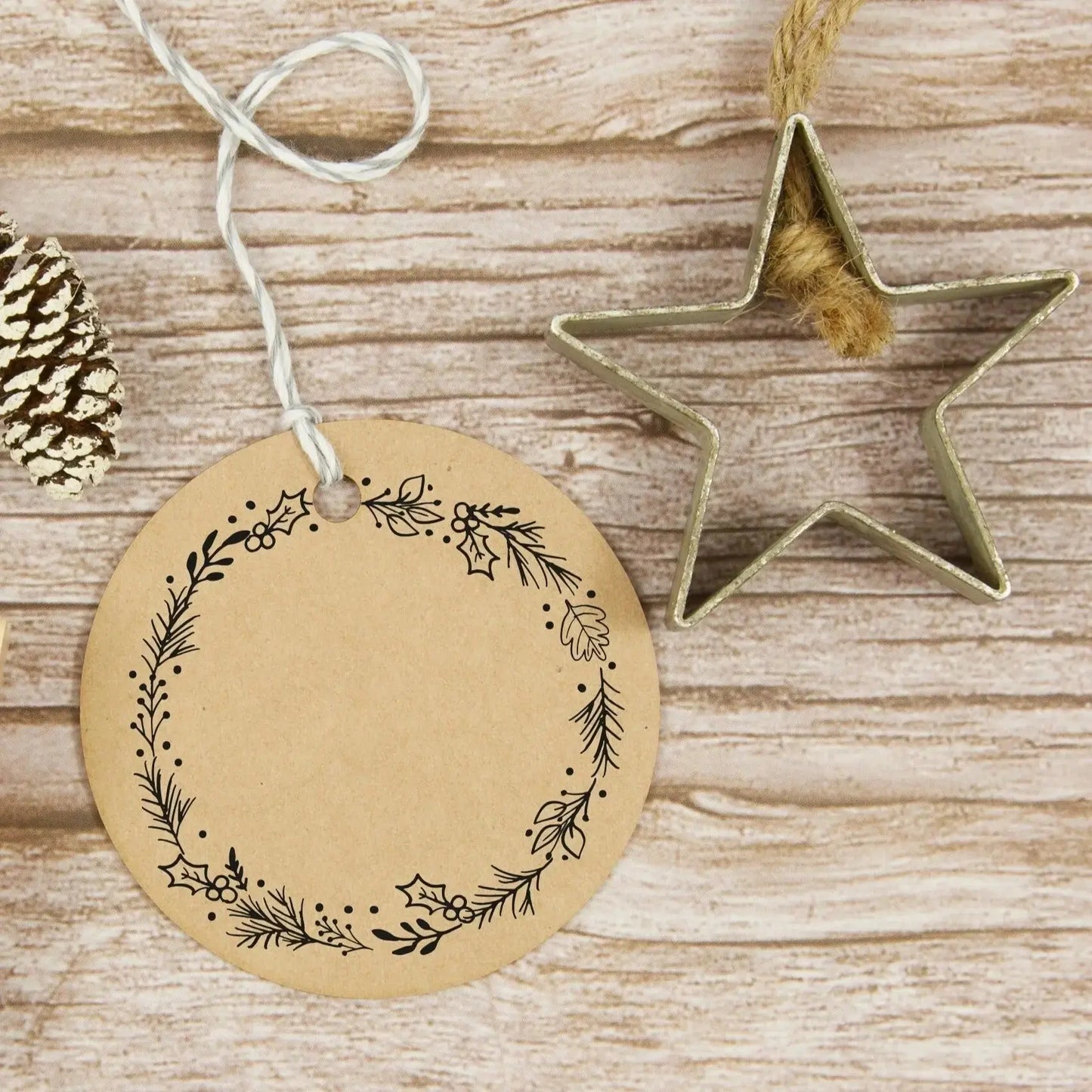 Weihnachtsstempel Weihnachtskranz - IN LOVE WITH PAPER