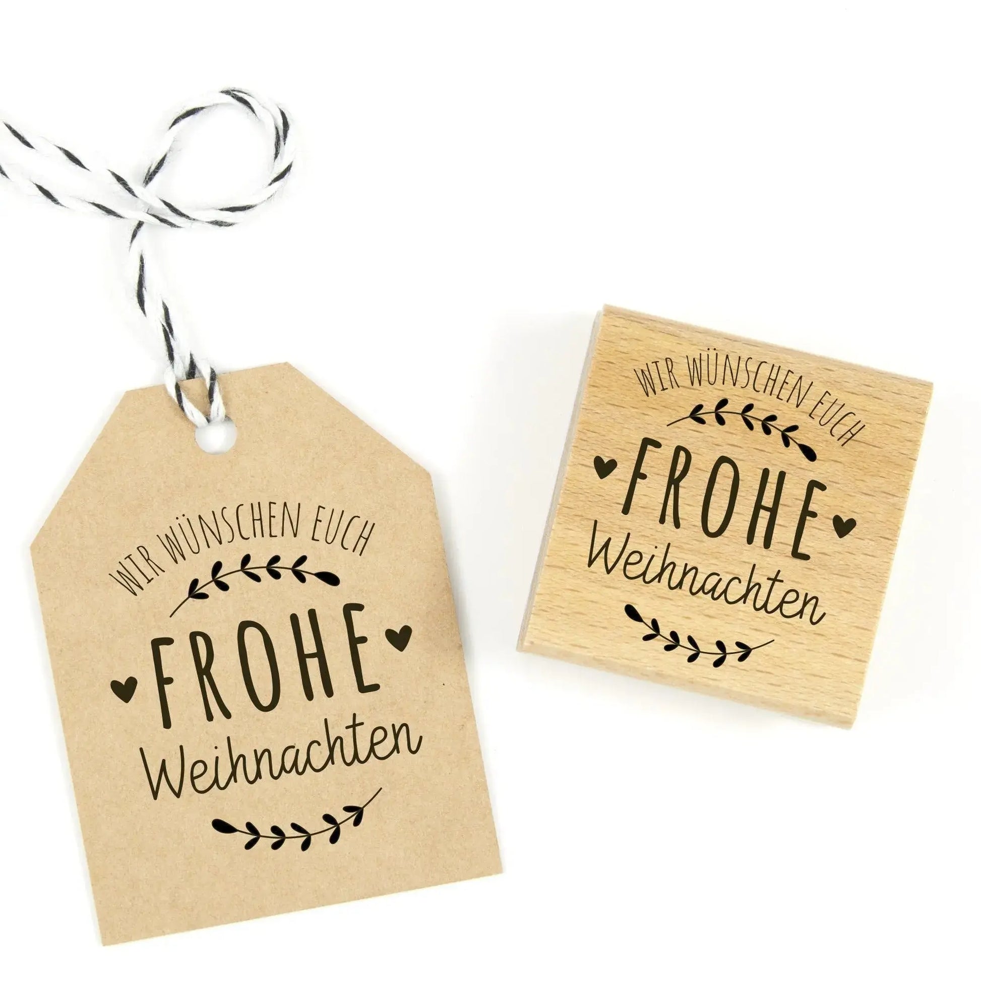 Weihnachtsstempel "Weihnachtsranke" - IN LOVE WITH PAPER