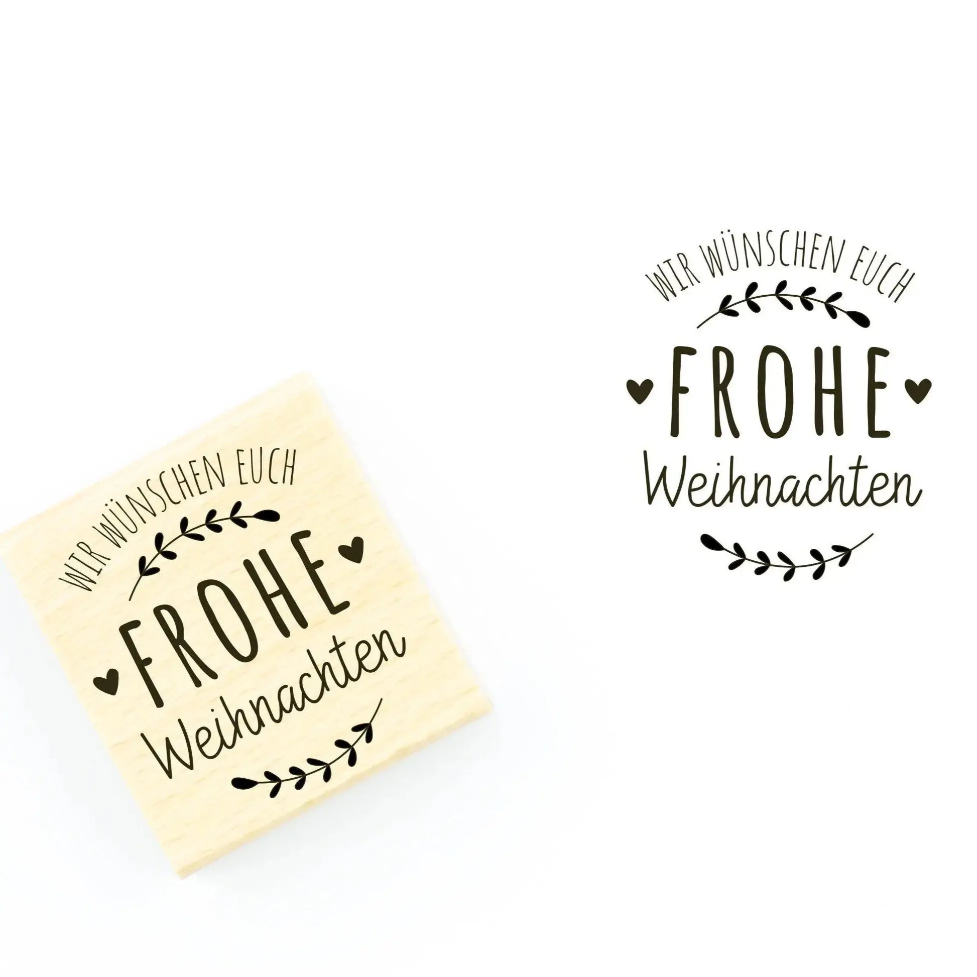 Weihnachtsstempel "Weihnachtsranke" - IN LOVE WITH PAPER