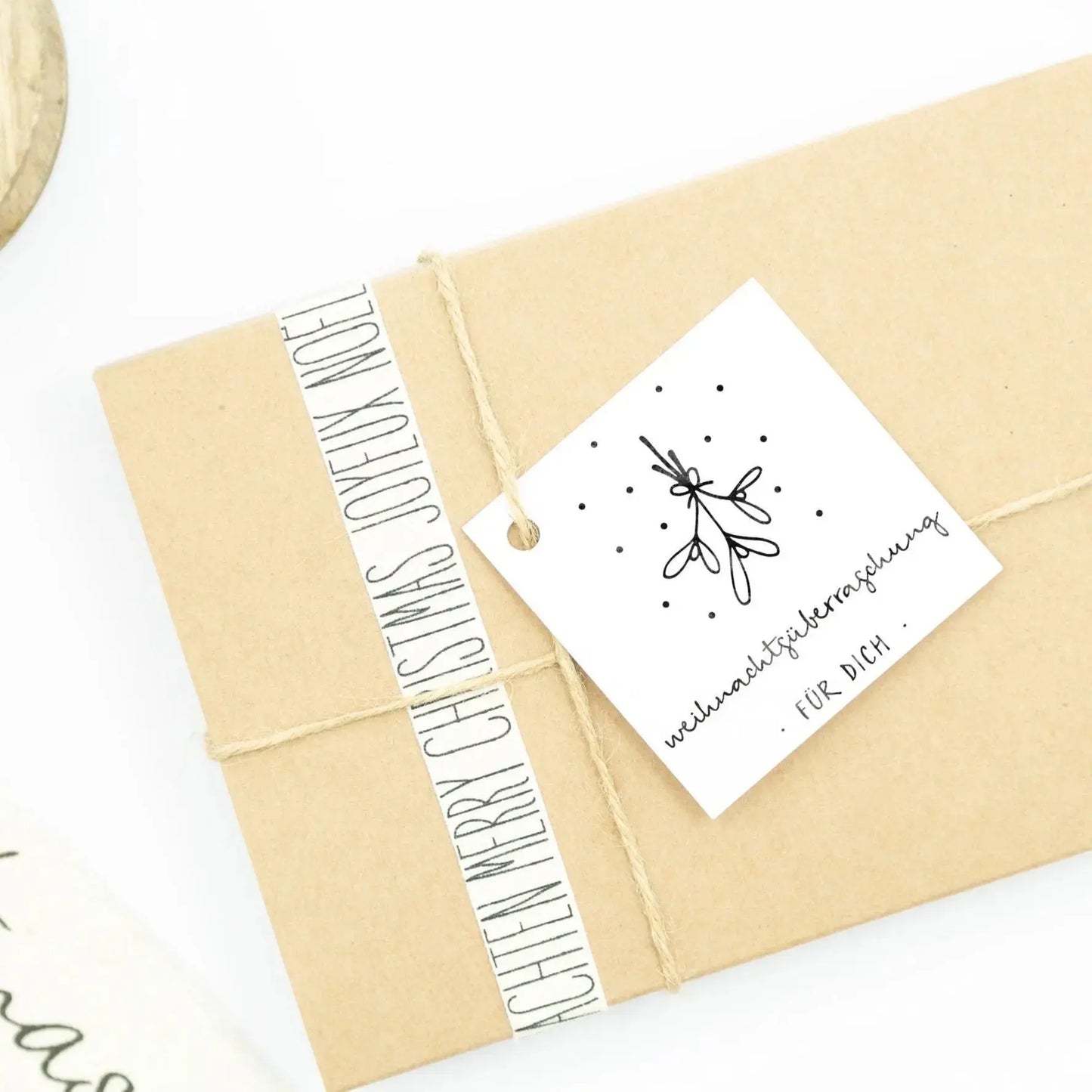 Weihnachtsstempel "Weihnachtsüberraschung für Dich" - IN LOVE WITH PAPER
