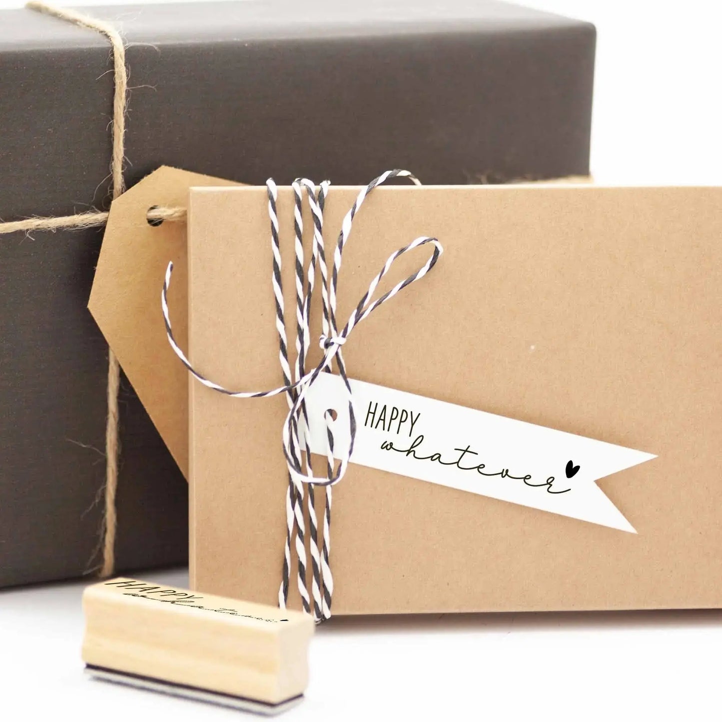 Wortstempel "Happy whatever" - IN LOVE WITH PAPER