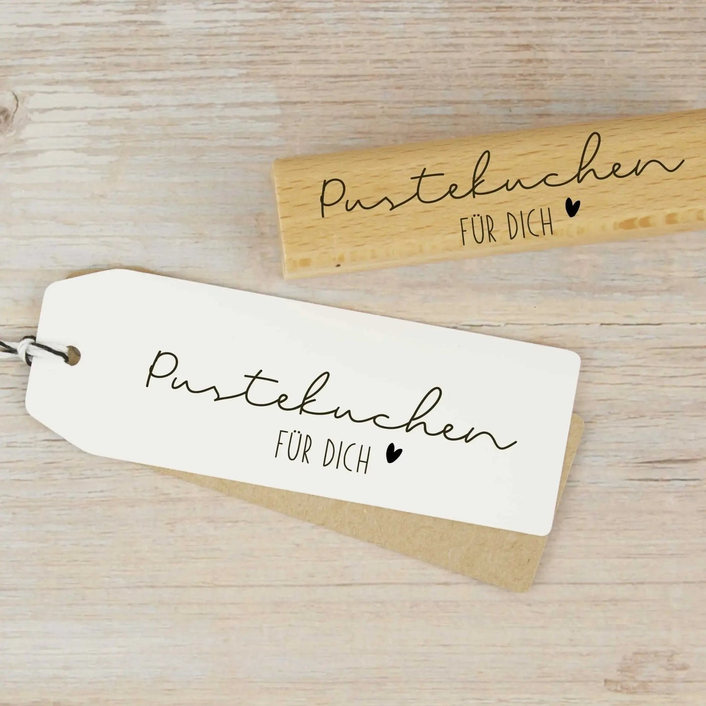 Wortstempel "Pustekuchen für dich" - IN LOVE WITH PAPER