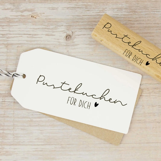 Wortstempel "Pustekuchen für dich" - IN LOVE WITH PAPER