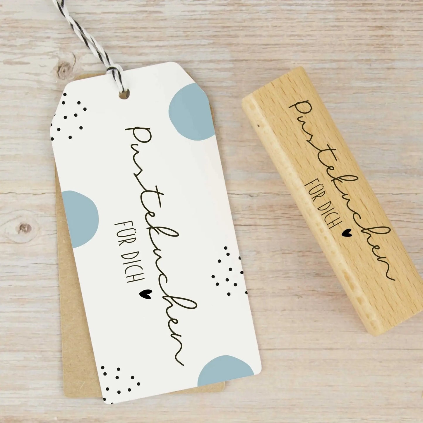 Wortstempel "Pustekuchen für dich" - IN LOVE WITH PAPER