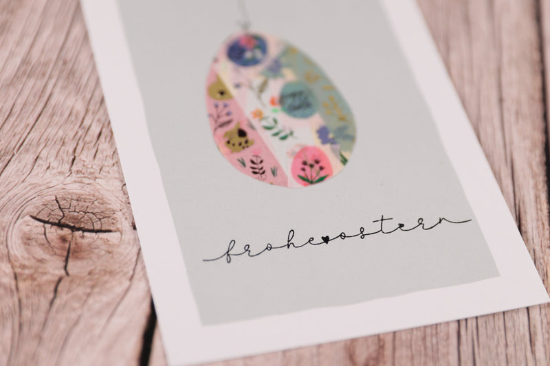 Die einfachste Designer-Osterkarte – mit Masking Tape - IN LOVE WITH PAPER