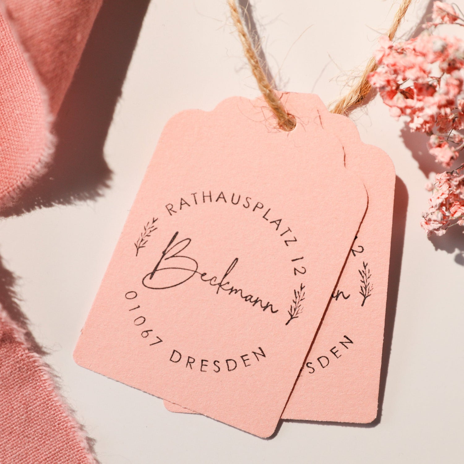 Florale Adressstempel - IN LOVE WITH PAPER
