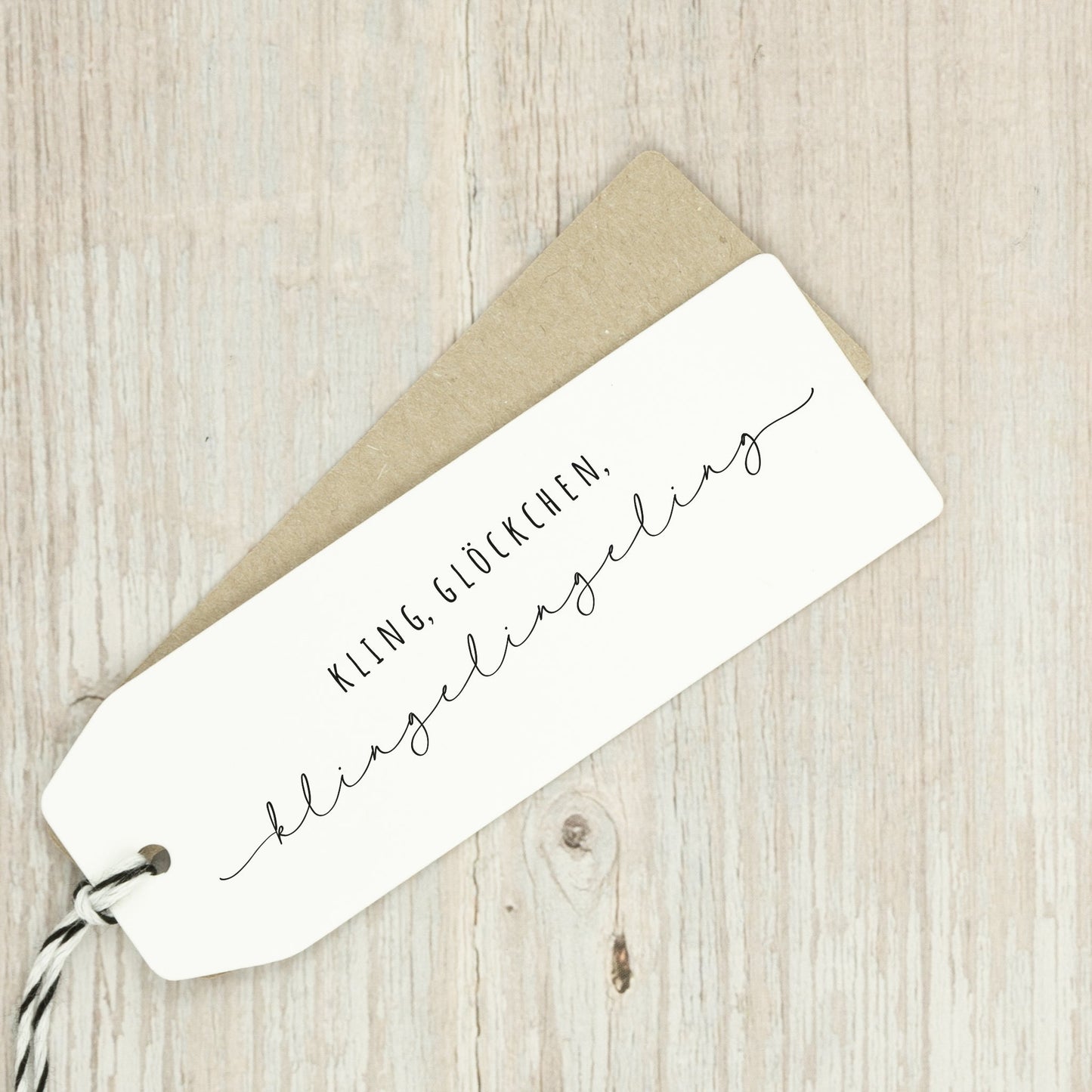 Filigraner Stempel "Klingelingeling"