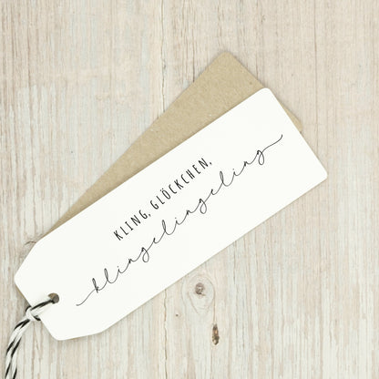 Filigraner Stempel "Klingelingeling"