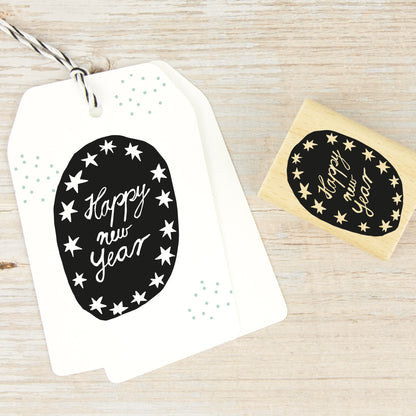 Stempel "Happy New Year"