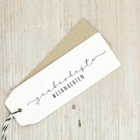 Filigraner Stempel "Zauberhafte Weihnachten"