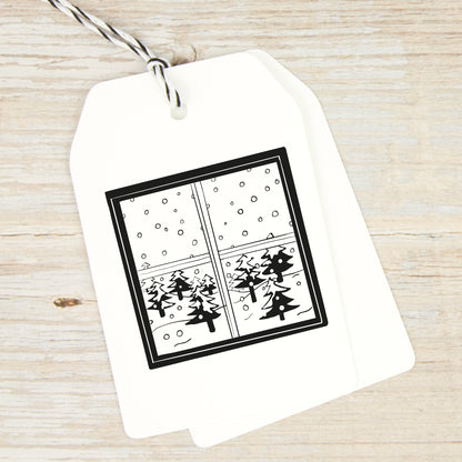 Stempel "Winterfenster"