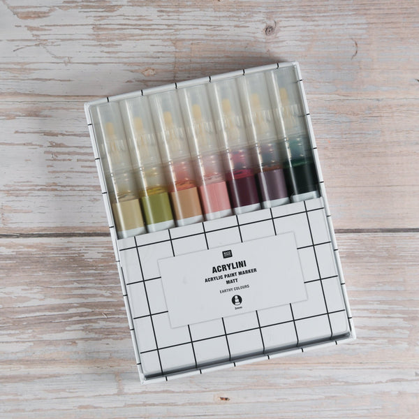 Acrylmarker Set "Earthy Colours"