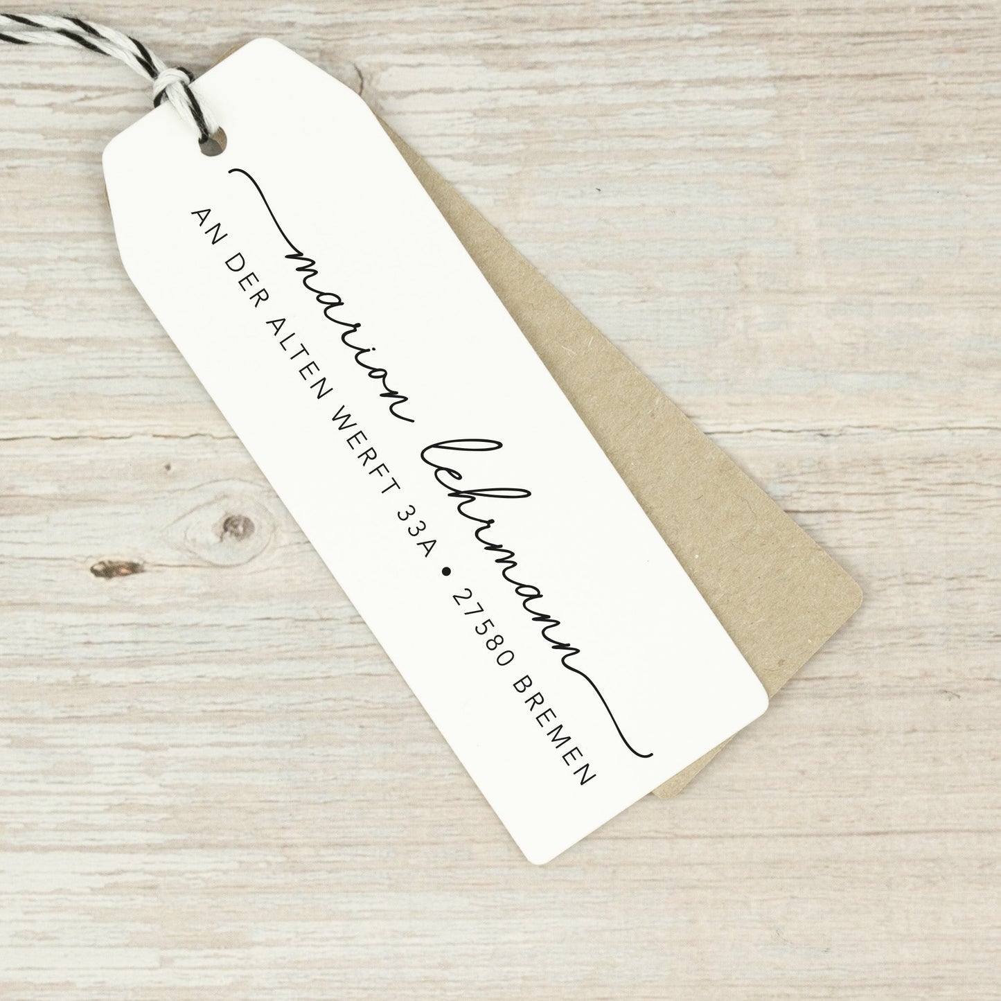 Adressstempel "Bremen" - IN LOVE WITH PAPER