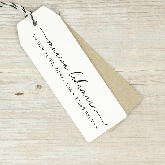 Adressstempel "Bremen" - IN LOVE WITH PAPER
