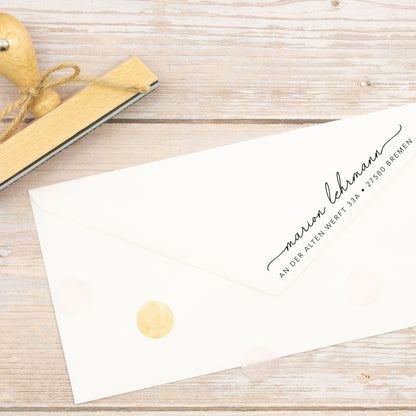 Adressstempel "Bremen" - IN LOVE WITH PAPER