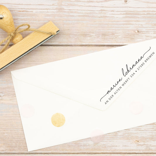 Adressstempel "Bremen" - IN LOVE WITH PAPER