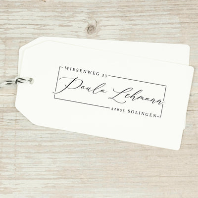 Adressstempel "Solingen" - IN LOVE WITH PAPER
