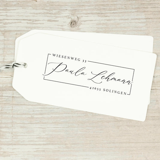 Adressstempel "Solingen" - IN LOVE WITH PAPER