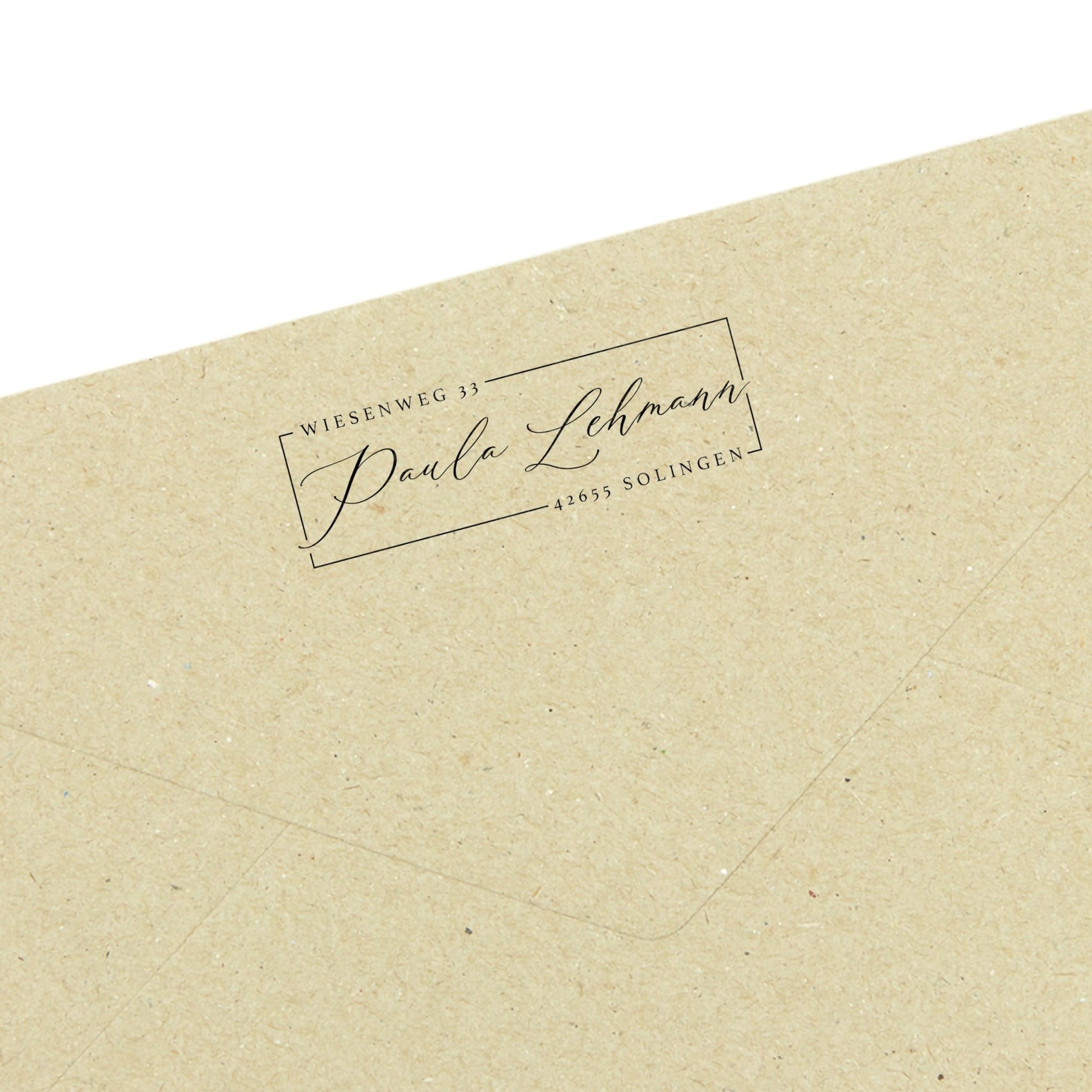 Adressstempel "Solingen" - IN LOVE WITH PAPER