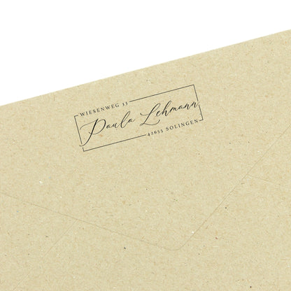 Adressstempel "Solingen" - IN LOVE WITH PAPER