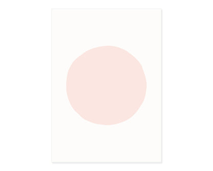 Blankokarten - Set "Dot" zum Selbstbestempeln (Apricot) - IN LOVE WITH PAPER