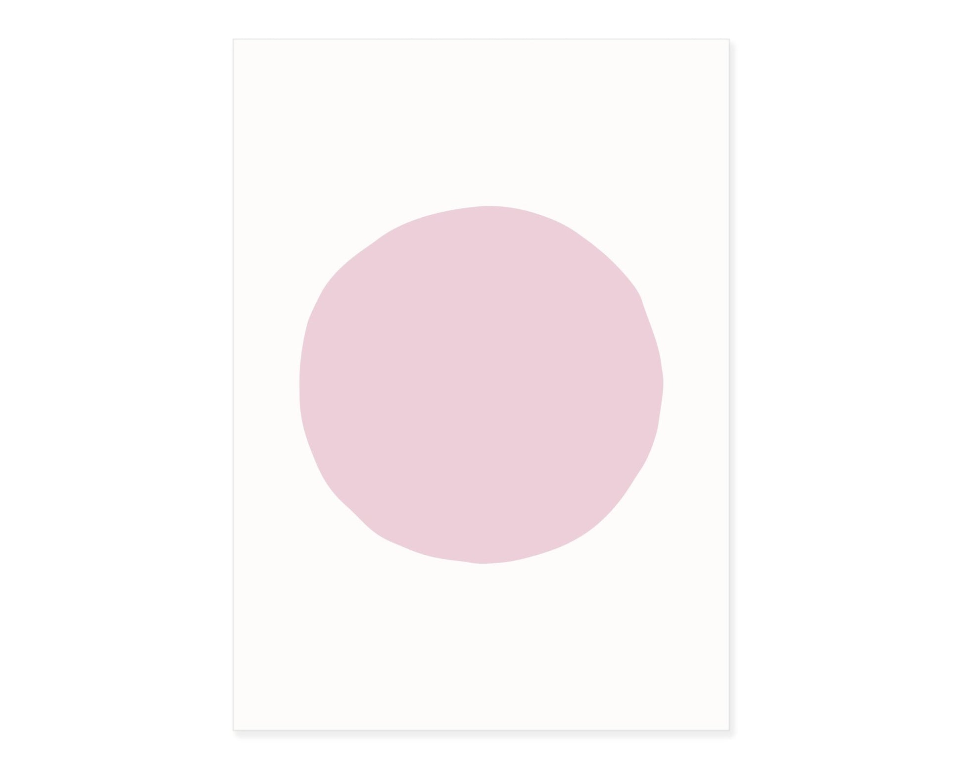 Blankokarten - Set "Dot" zum Selbstbestempeln (Beere) - IN LOVE WITH PAPER