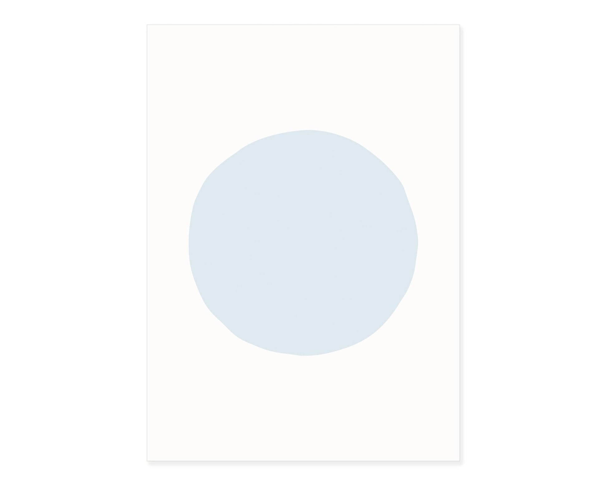 Blankokarten - Set "Dot" zum Selbstbestempeln (Hellblau) - IN LOVE WITH PAPER