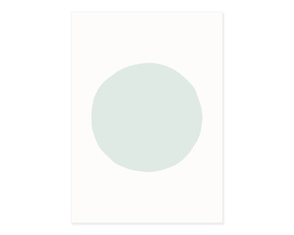 Blankokarten - Set "Dot" zum Selbstbestempeln (Salbei) - IN LOVE WITH PAPER