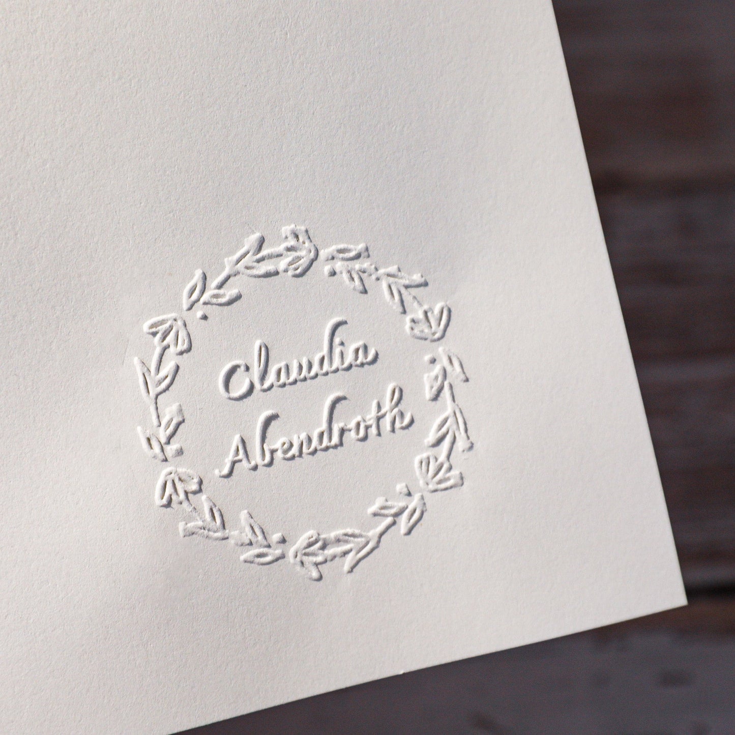 Buchprägestempel „Gänseblümchen" - IN LOVE WITH PAPER