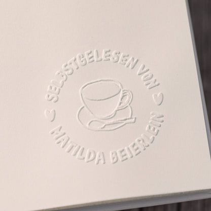 Buchprägestempel "Lieblingszeile" - IN LOVE WITH PAPER