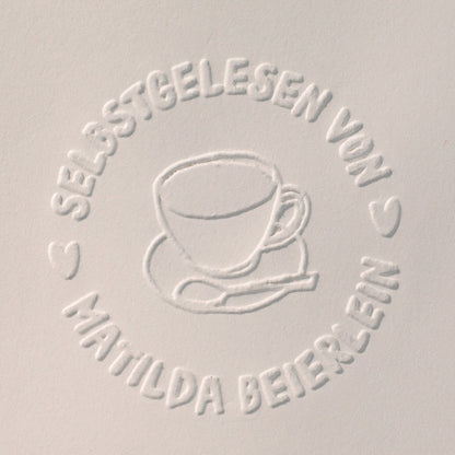 Buchprägestempel "Lieblingszeile" - IN LOVE WITH PAPER