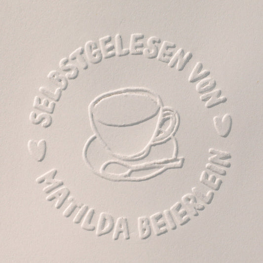Buchprägestempel "Lieblingszeile" - IN LOVE WITH PAPER