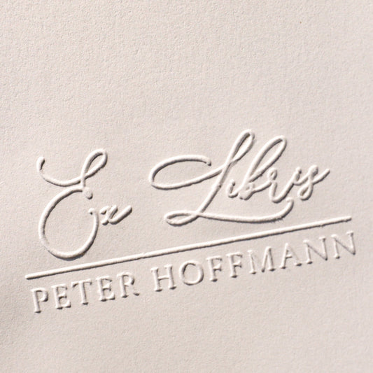 Buchprägestempel "Schöngeist" - IN LOVE WITH PAPER