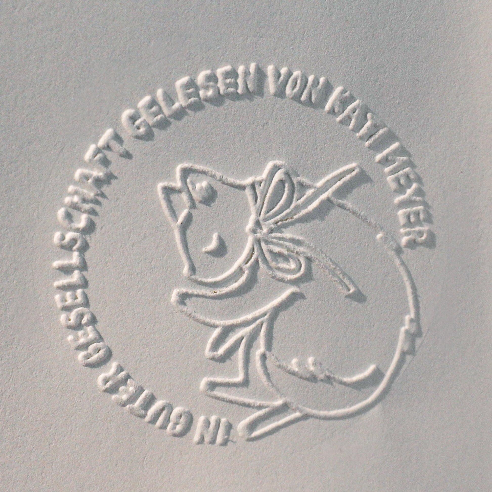 Buchprägestempel "Wortschatz" - IN LOVE WITH PAPER