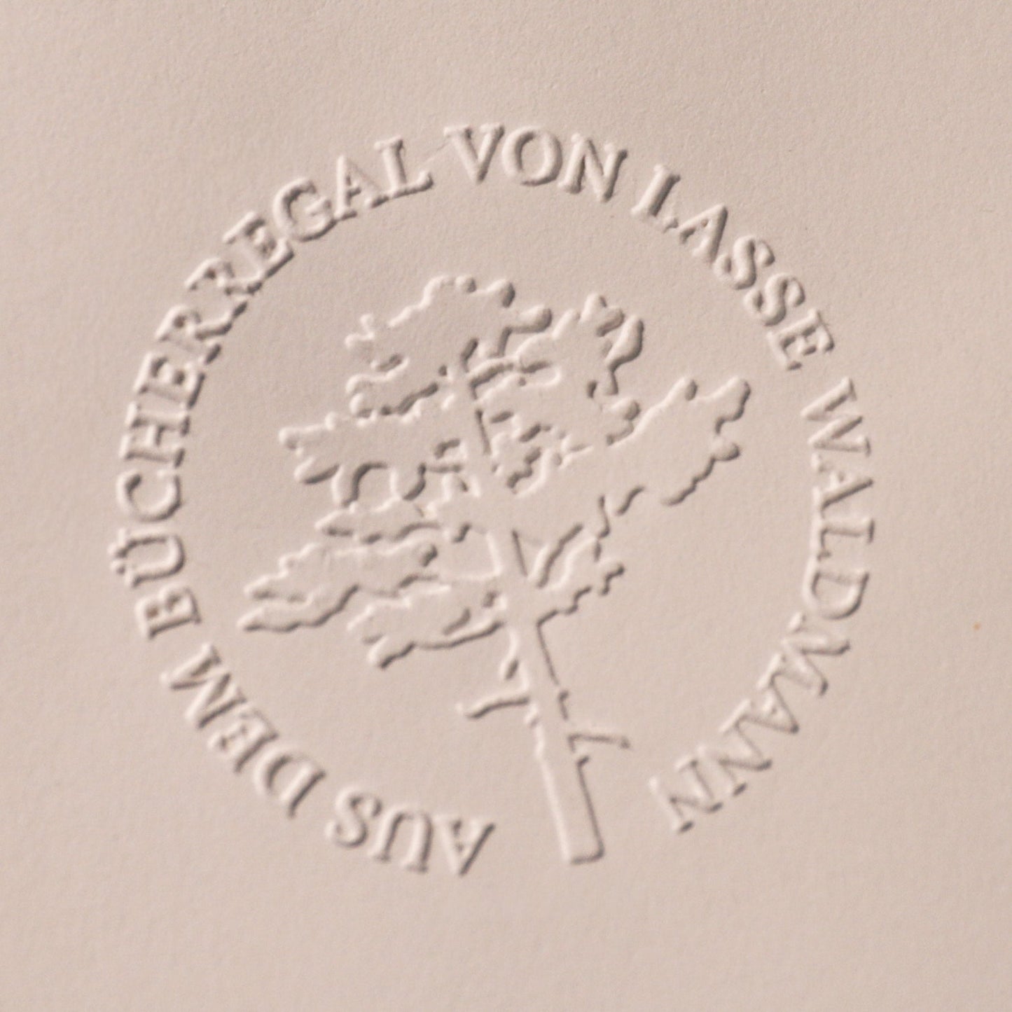 Buchprägestempel "Wortwurzeln" - IN LOVE WITH PAPER