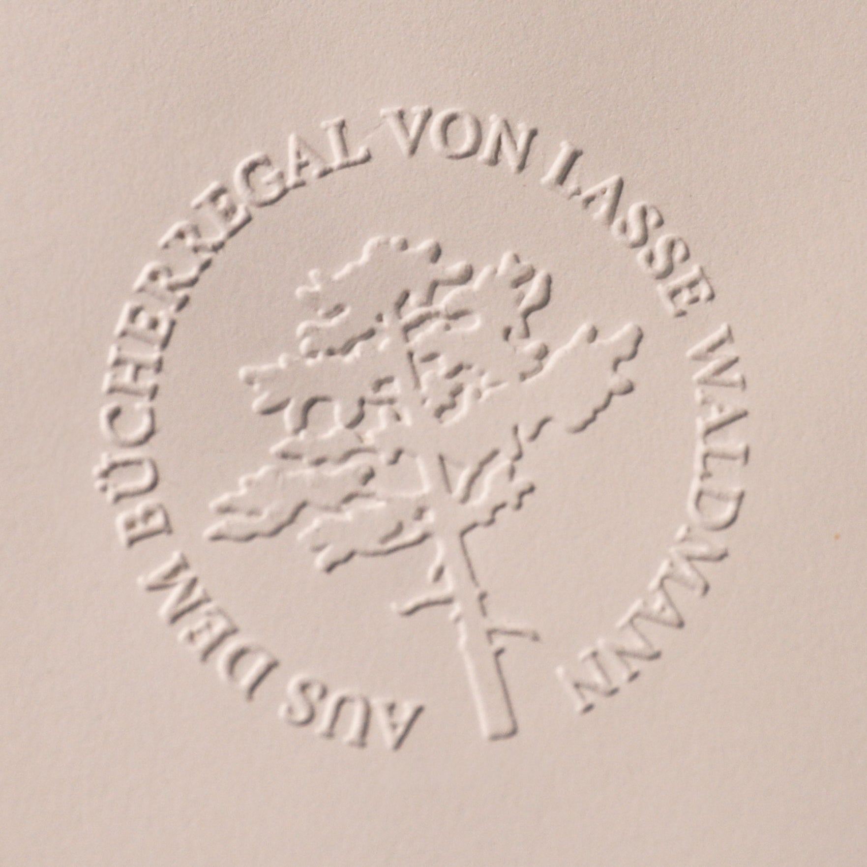 Buchprägestempel "Wortwurzeln" - IN LOVE WITH PAPER