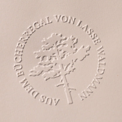 Buchprägestempel "Wortwurzeln" - IN LOVE WITH PAPER