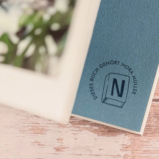 Bücherstempel "Buchmomente"
