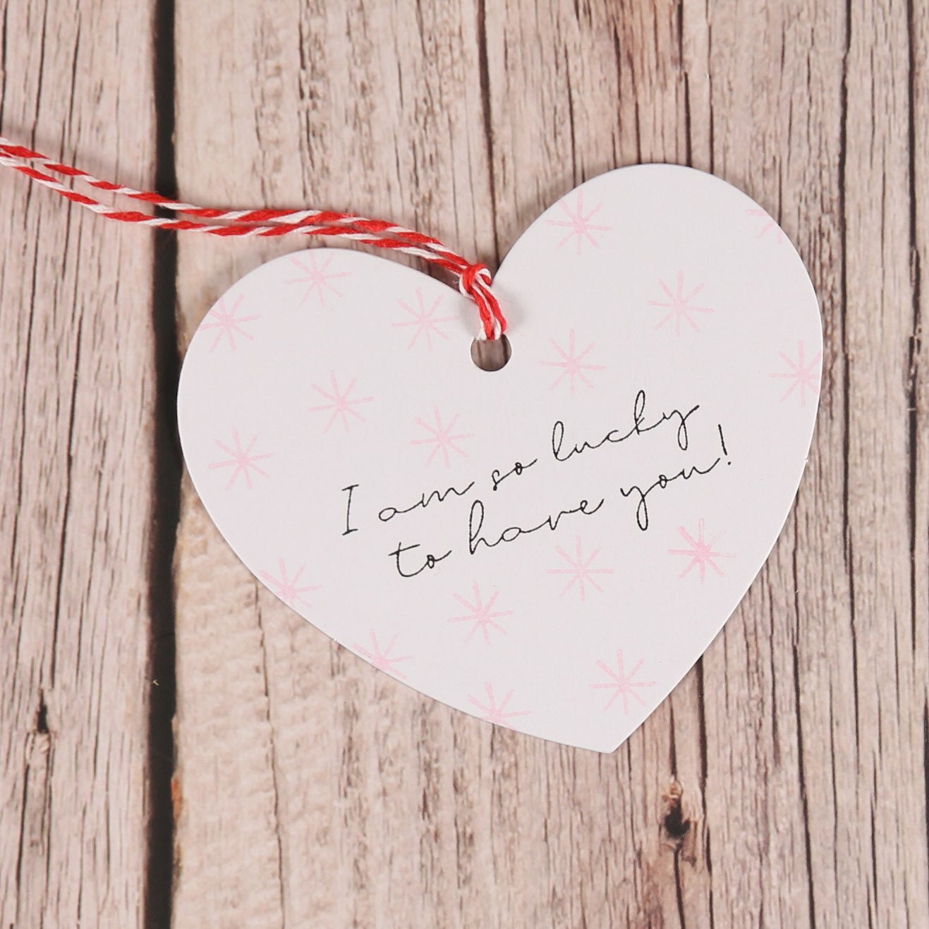 Geschenkanhänger Herzen (20 Stück)